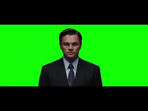 Leonardo DiCaprio Mugshot meme - The Wolf of Wall Street - Green Screen