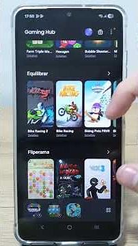 How to use Gaming Hub on Galaxy A13 - Step by Step