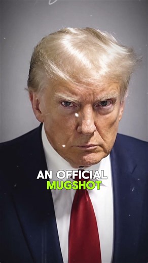 Why Trump's Mugshot Became So Famous 📸🇺🇸 #shorts #donaldtrump #trump #interestingfacts #america #usa