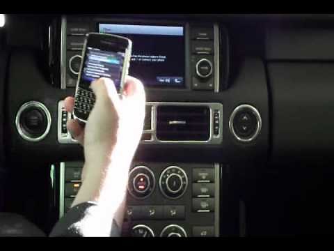 2011 Range Rover Bluetooth Connectivity