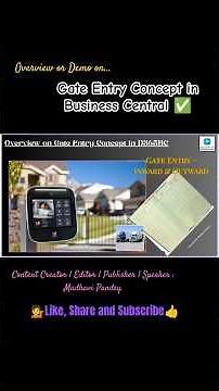 Overview on Gate Entry