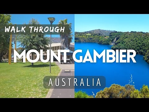 Walking Through Mount Gambier/Blue Lake - South Australia | Summer 2022 Walking Tour