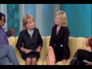 Diane Sawyer on The View (7-6-11)