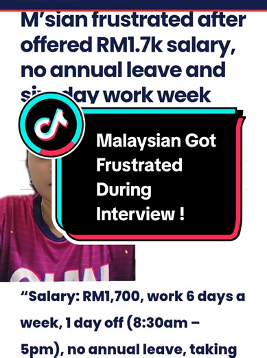Malaysian Job Seeker Gets Frustrated in Interview