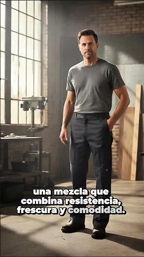 Pantalón Dickies 8528 doble rodilla con bolsillo para celular, resistente, durable y de uso rudo