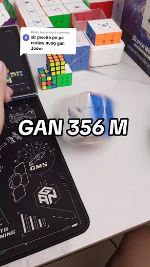 Gan 356 M Quick Review | Magnetic Speedcube Puzzle Toy
