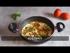 Egg Snack | Tasty and healthy Egg recipe | Protein rich egg recipe (For breakfast/Snacks)
