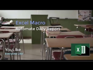 MS Excel Macro to Automate Daily Report (Very Easy Way in 6 Minutes)