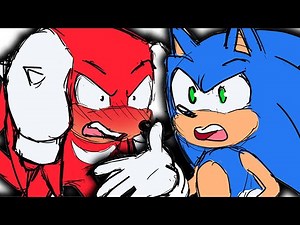 KNUCKLES KISSED ROUGE | Sonic Comic Dub