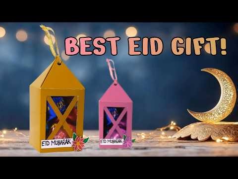 You Won’t Believe This DIY Eid Lantern Gift Box! 😍 Easy Eid Gift