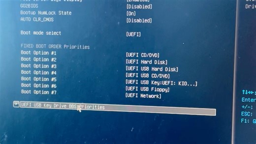 凯侠RC10 500Ｇ固态硬盘UEFI+GPT安装系统整套步骤教程