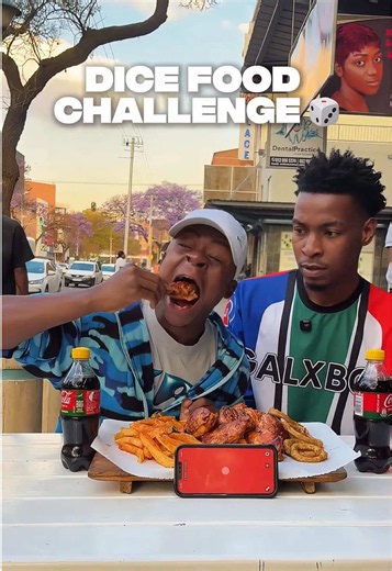 🙆🏾‍♂️🌶️🔥Dice good challenge 🎲🍗 #dicefoodchallengegame #foodfluencer @Peri Peri Cafe Sunnyside