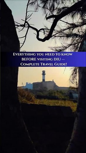 Complete DIU Travel Guide | Everything you need to know BEFORE visiting DIU! 🌴✨ #shorts #ytshorts