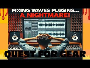 Fixing my WAVES PLUGINS Nightmare - some things you can try
