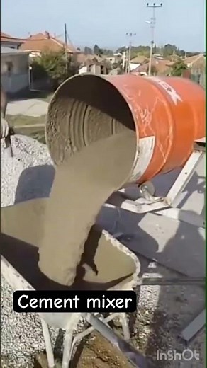 DIY Barrel Cement Mixer