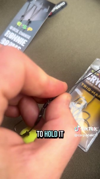 WHY WEIGHT? 💪 You don’t need to worry about adding extra weight to your Ronnie rigs when using the Quick-Change Ronnie Booms from ESP, as they have tungsten weights already applied. Simply attach a Trig-Hammer Ronnie Rig to the quick-change swivel and you can be fishing in no time! 💪 #carpfishinguk #ronnierigs #carprig #carptackle #carplife