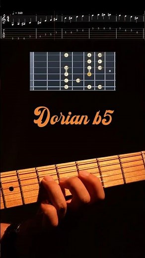 🔥 The Secret Mode for Modern Guitarists | Dorian ♭5 Unveiled ⚡