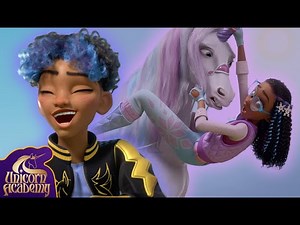 Try Not to LAUGH | Unicorn Academy Funniest Moments | Cartoons for Kids