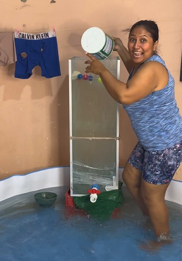 Sandra's Live Challenge: Filling the Water Container