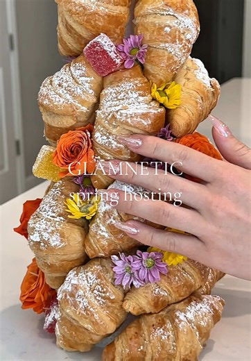 Spring Brunch Hosting with Glamnetic Nails