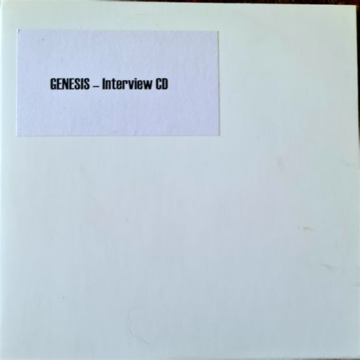 Genesis - Interview CD