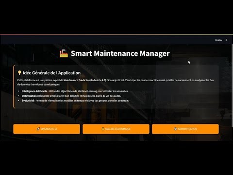 smart maintenance manager : L'intelligence artificielle au service de votre continuité de service