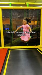 🍕 It's back and better than ever! Our Dinner & Play offer for only $24.99. Family nights are now even more fun! 🕹️ | Peter Piper Pizza