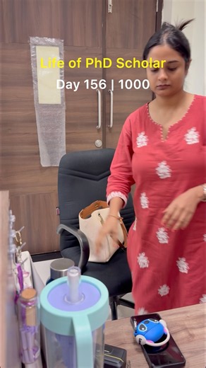 Life of PhD Scholar Day 156 | 1000 #vlog #minivlog #dailyvlog #phd #shorts