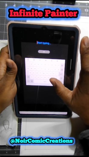 Infinite Painter Has a Text Tool / Now I Can Do My Comic Books /#art #artwork #drawing #artist