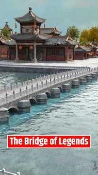 How Ancient China Built An Unbreakable Bridge 😱🌉...#shorts #viralshorts