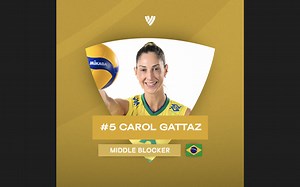 52K views · 2.1K reactions | The Best Volleyball Players Of 2021 5th: Carol Gattaz  She brought us one of the most inspiring #volleyball journeys of 2021. Carol made her Olympic debut at 40 BUT her age didn't stop her from becoming one of the world's best players! Full Story: https://bit.ly/3nqqxbb ✨ #volei | Volleyball World | Facebook