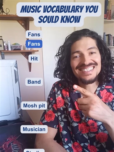 Music Vocabulary You Shoud Know in #Spanish #spanishexpressions #spanishdrill #spanishvocabulary