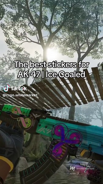Best AK-47 Ice Coaled Sticker Craft Ideas