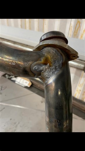 1989 Electra glide exhaust pipe cracks all welded up | Hairball’s custom cycles LLC | Facebook