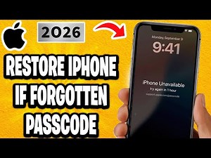 How to restore your iPhone if you forgot your passcode - 2026