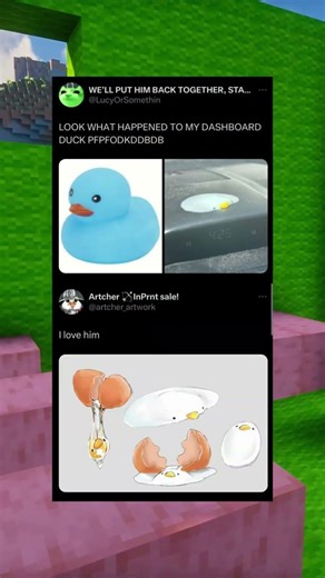 RIP Dashboard Duck😭#shorts