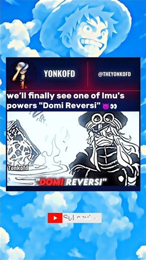 DOMI REVERSI!#onepiece #luffy #1180