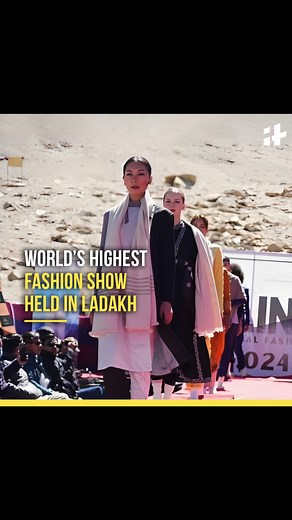 19K views · 102 reactions | World's Highest Fashion Runway Showcases India's Vibrant Heritage in Ladakh | Indiatimes | Facebook