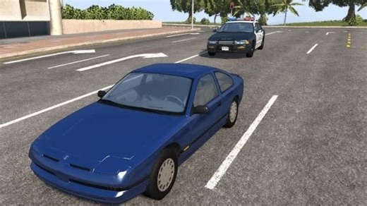 技巧与窍门 #3：使用AI进行基础警匪追逐 | BeamNG.drive