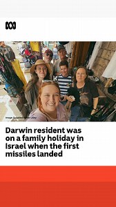 Viewer discretion advised: This content contains themes around the Israel-Gaza war, and may be distressing for some. Darwin resident Asher Lilley was in Tel Aviv on a holiday with her family when the first Hamas missiles landed in Israel. Asher talked on the ABC Radio Darwin Drive program about the moments immediately following the initial warning sirens, as she and her family sought shelter from incoming missiles. 📰Get more Darwin news here: https://bit.ly/DarwinNews 📻Listen to ABC Radio Darw