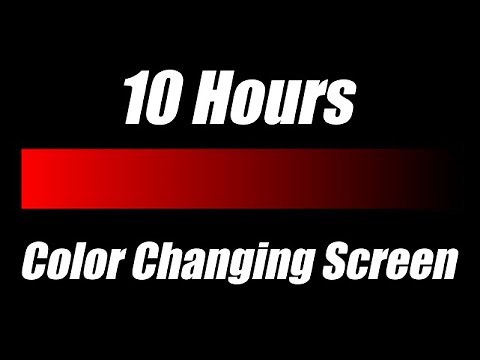Color Changing Mood Led Lights - Red Black Screen [10 Hours]