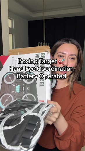 Boxing Target 🎯 Hand Eye Coordination Battery Operated #tiktokshopcreatorpicks #spotlightfinds #boxing🥊 #boxingfans #boxing