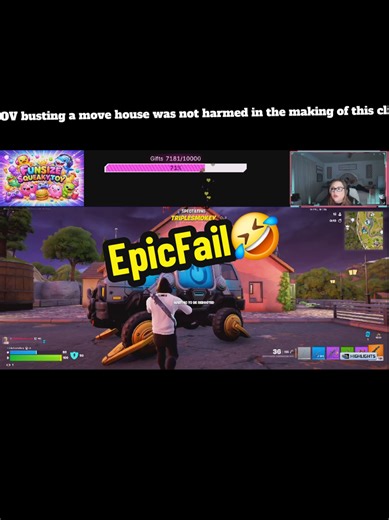 Epic Fail Moments in Fortnite Gameplay