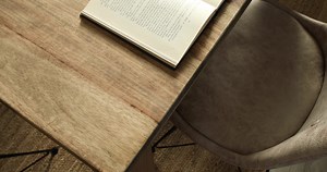 Introduce a charming mid-century modern feel to your dining space with the Montreal Enzo Dining Set, accenting classic contemporary designs and neutral tones. | Cielo