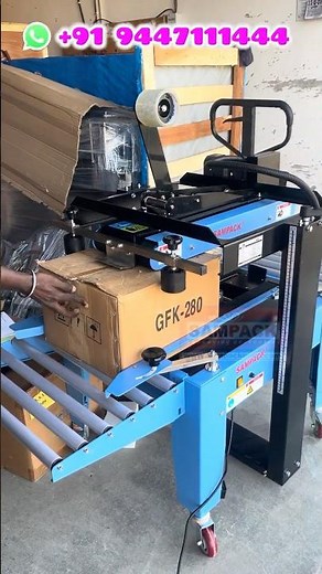 High-Speed Automatic Box Taping Machine | Advanced Carton Box Taping Solution Coimbatore