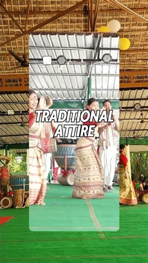 Assam Dance Delights at Kaziranga 🌿💃 #Shorts