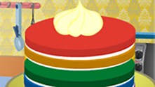 Play Rainbow Cake | Free Online  Games. KidzSearch.com