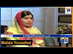 Interview of Malala Yousafzai by Hamid Mir in Capital Talk