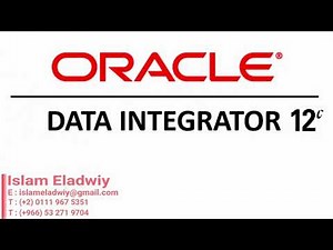 05 ODI 12c Chapter 02 Administering ODI Repositories and Agents Part 2
