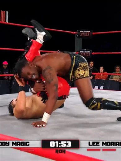 The champion endures as #ROH Pure Champion Lee Moriarty survives the Proving Ground! Watch ROH TV on Honor Club! WatchROH.com | Ring of Honor Wrestling